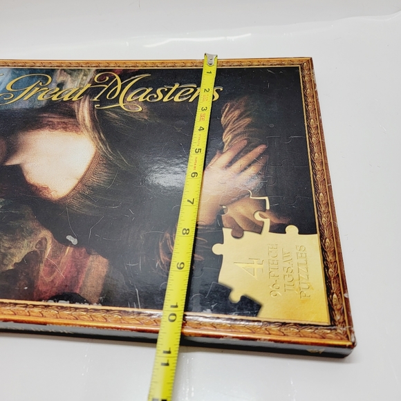 The Great Masters 4 96-Piece Jigsaw Puzzles Book by The Five Mile Press Pty Ltd. - Picture 9 of 9